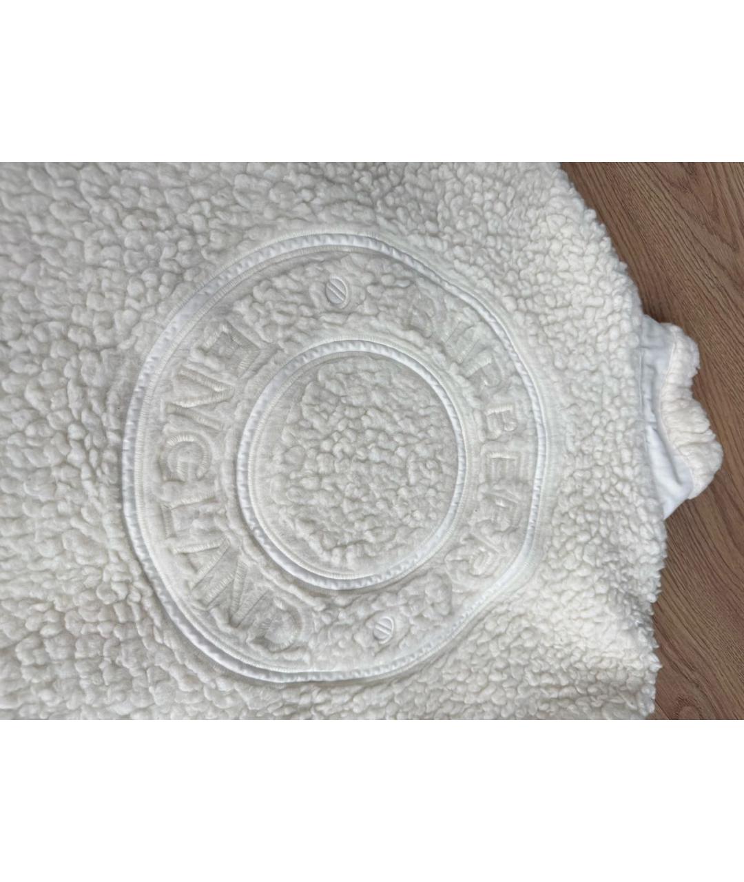 BURBERRY Белая шерстяная куртка, фото 7