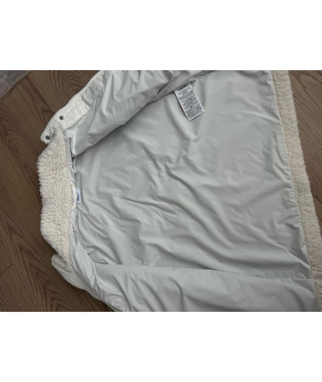 BURBERRY Белая шерстяная куртка, фото 4