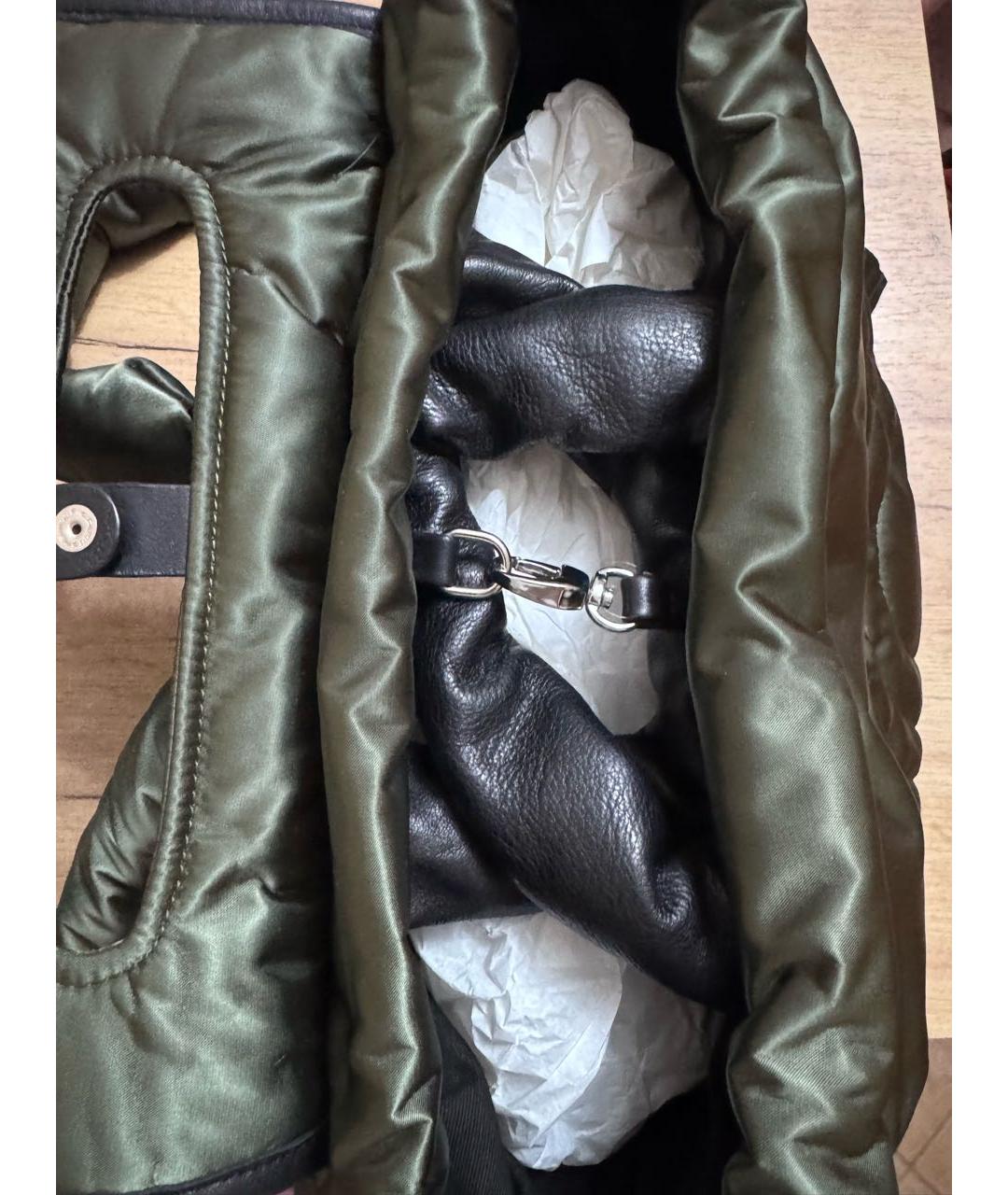 VIC MATIE Хаки тканевый рюкзак, фото 3