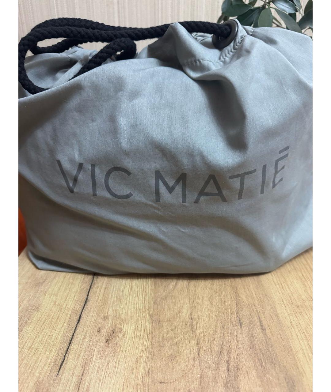 VIC MATIE Хаки тканевый рюкзак, фото 5