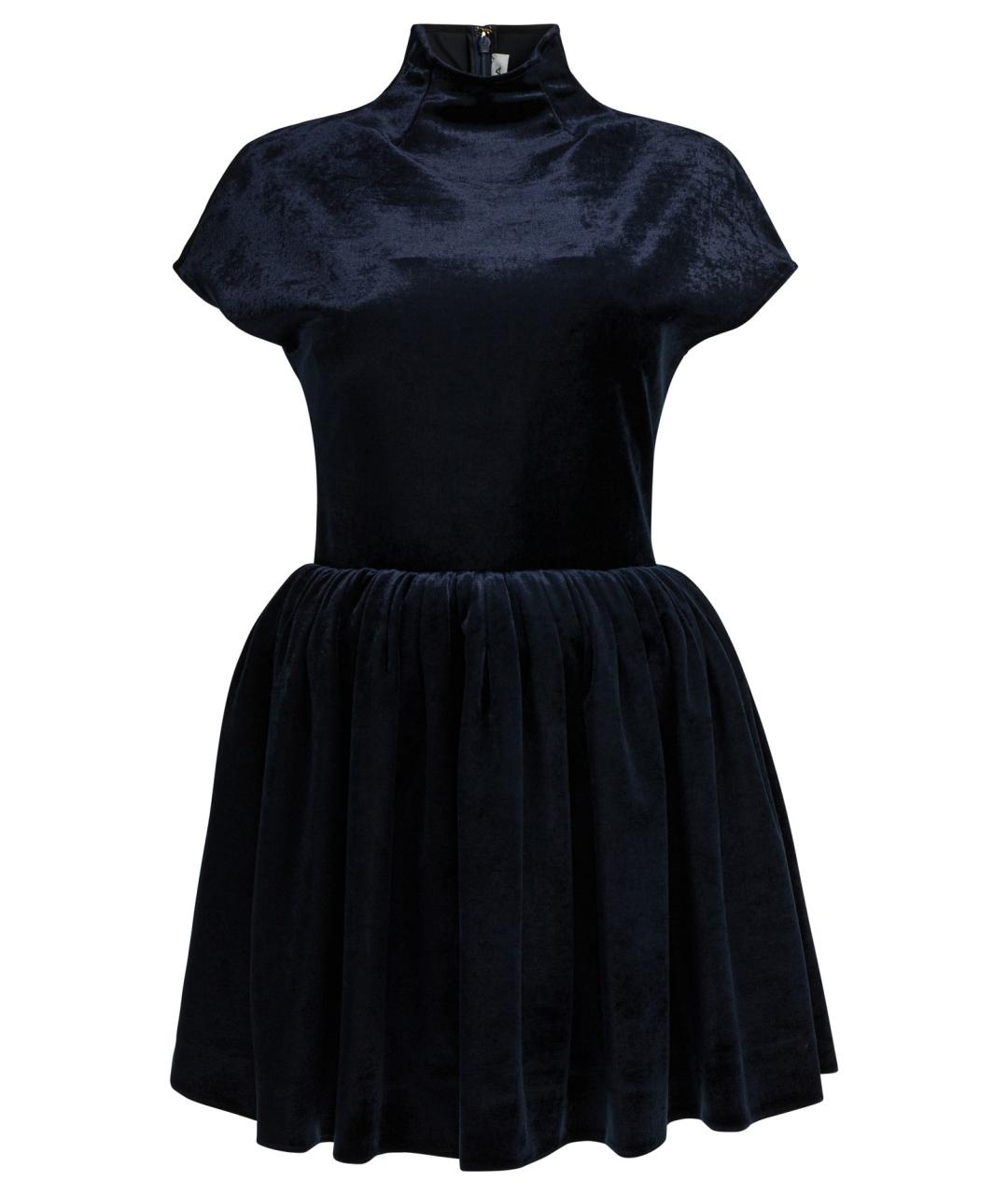 ALAIA Темно-синее полиамидовое повседневное платье, фото 1