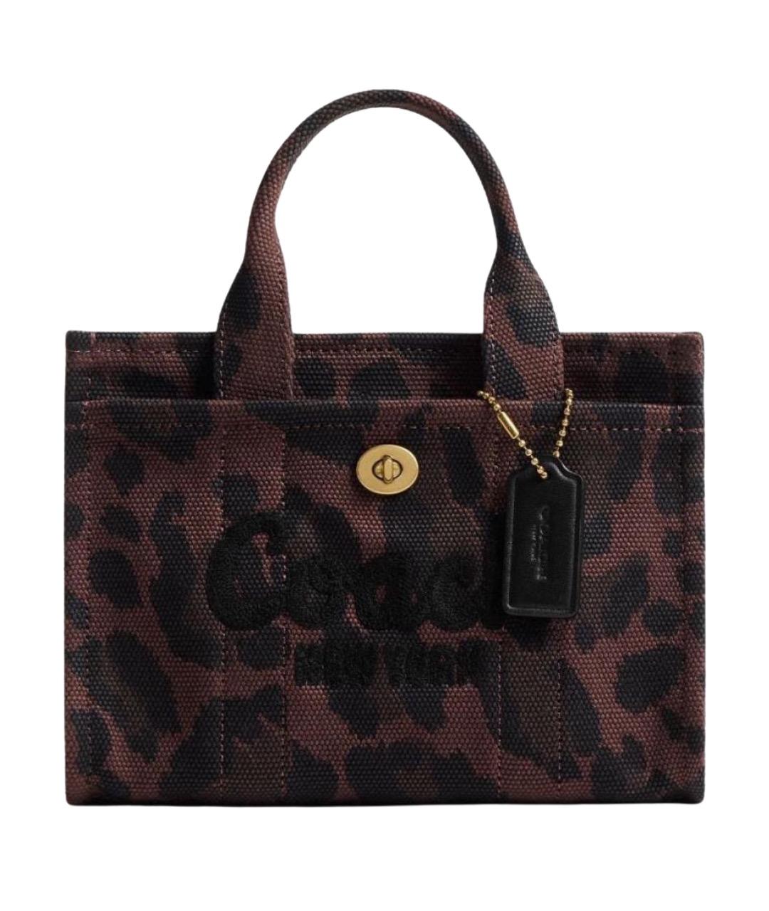 COACH Коричневая сумка тоут, фото 1