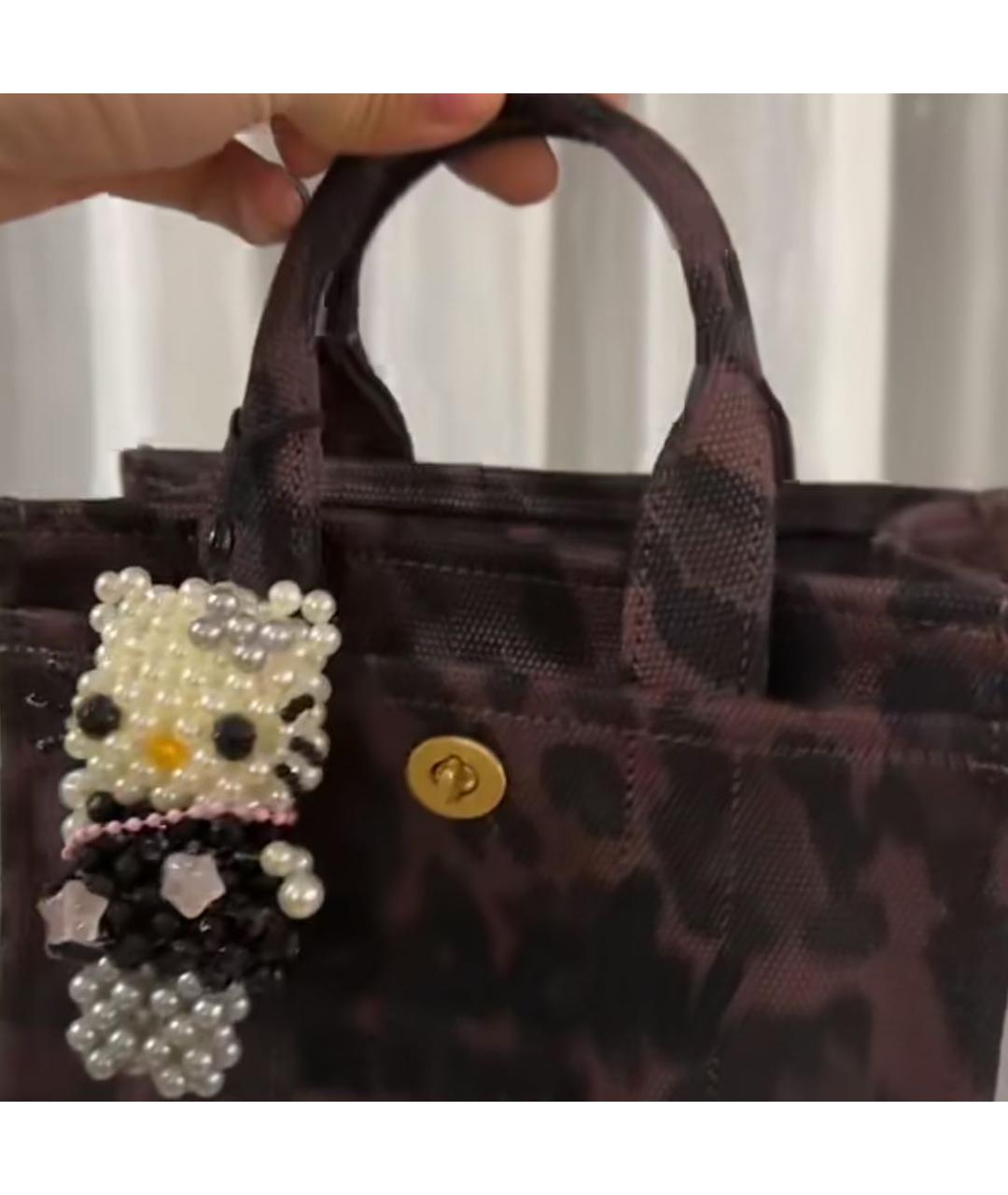 COACH Коричневая сумка тоут, фото 6