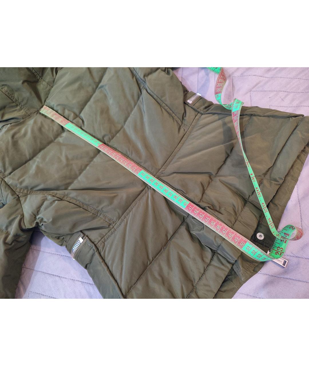 DSQUARED2 Хаки полиамидовая куртка, фото 3