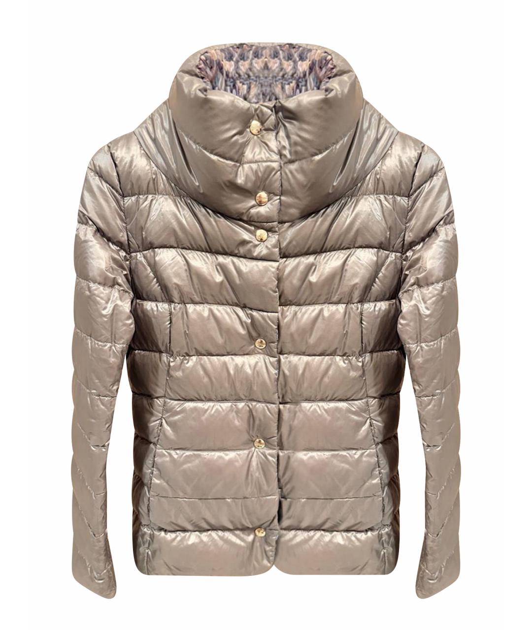 HERNO Антрацитовый пуховик, фото 1