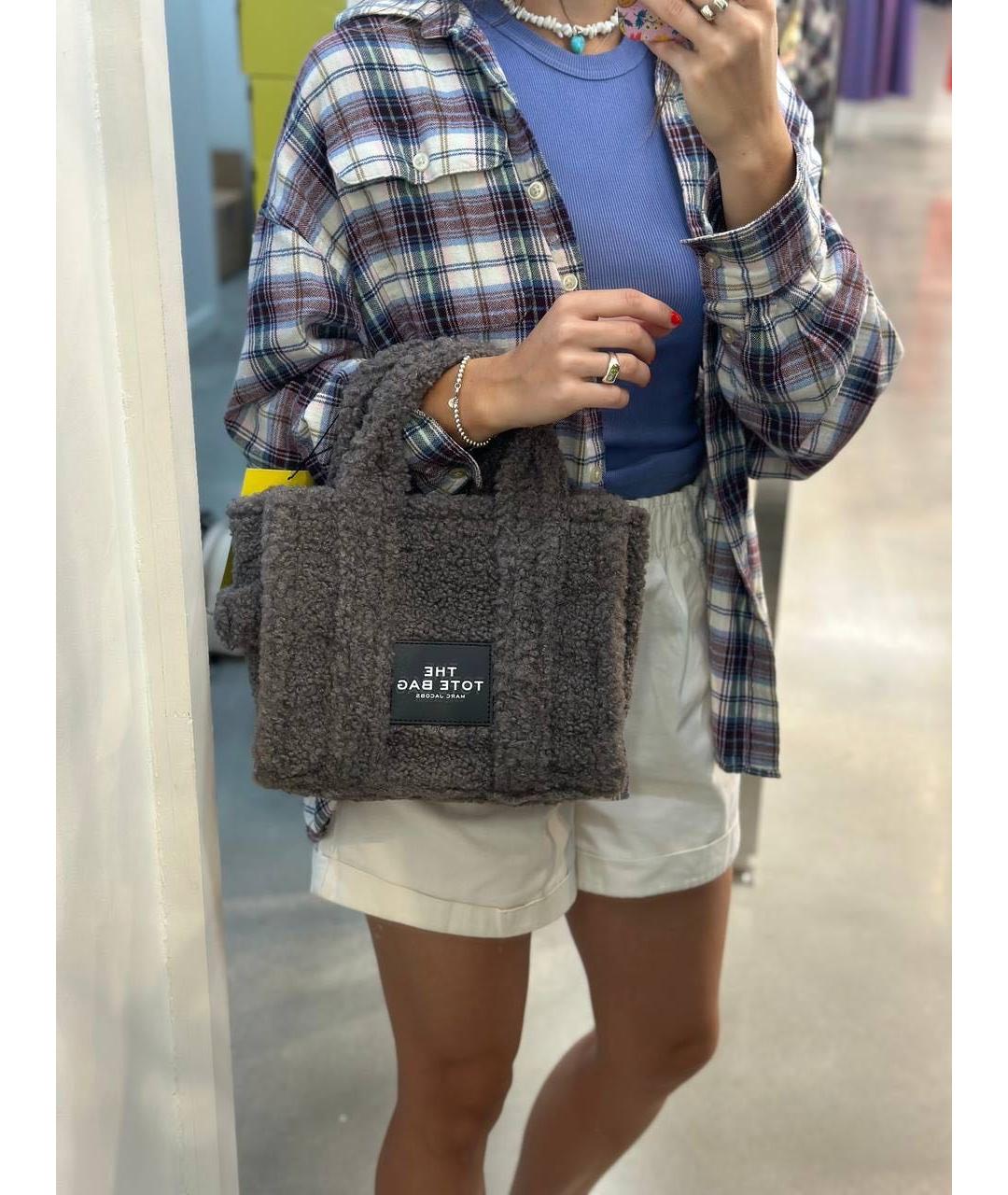 MARC JACOBS Коричневая сумка тоут, фото 7