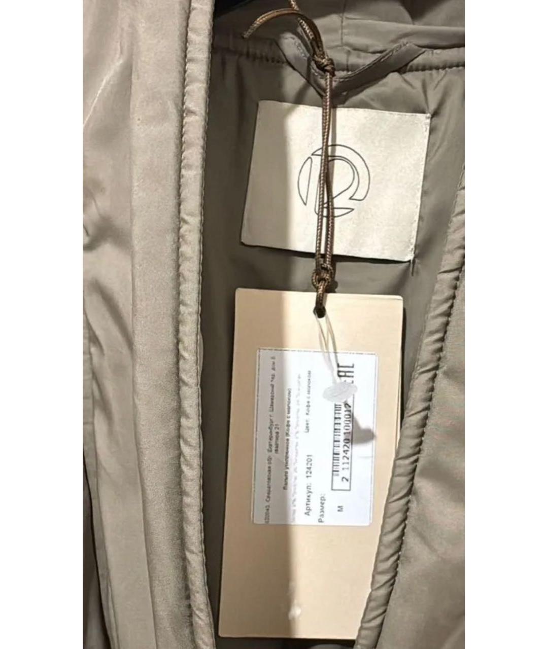 12 STOREEZ Бежевое пальто, фото 3