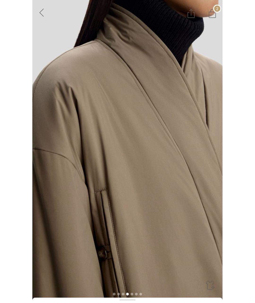 12 STOREEZ Бежевое пальто, фото 4