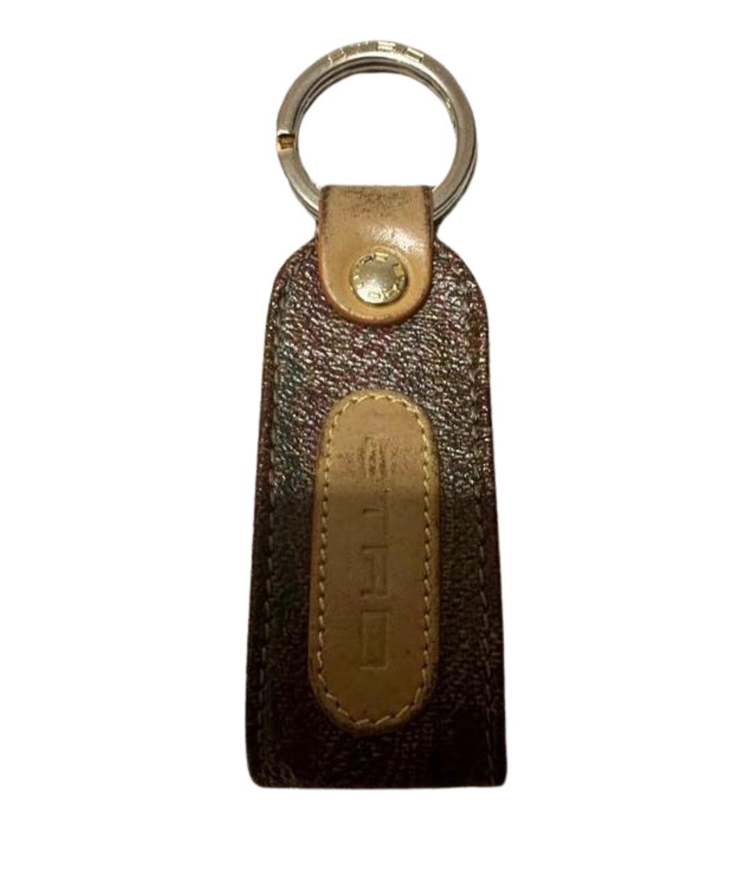 ETRO Коричневый брелок, фото 1