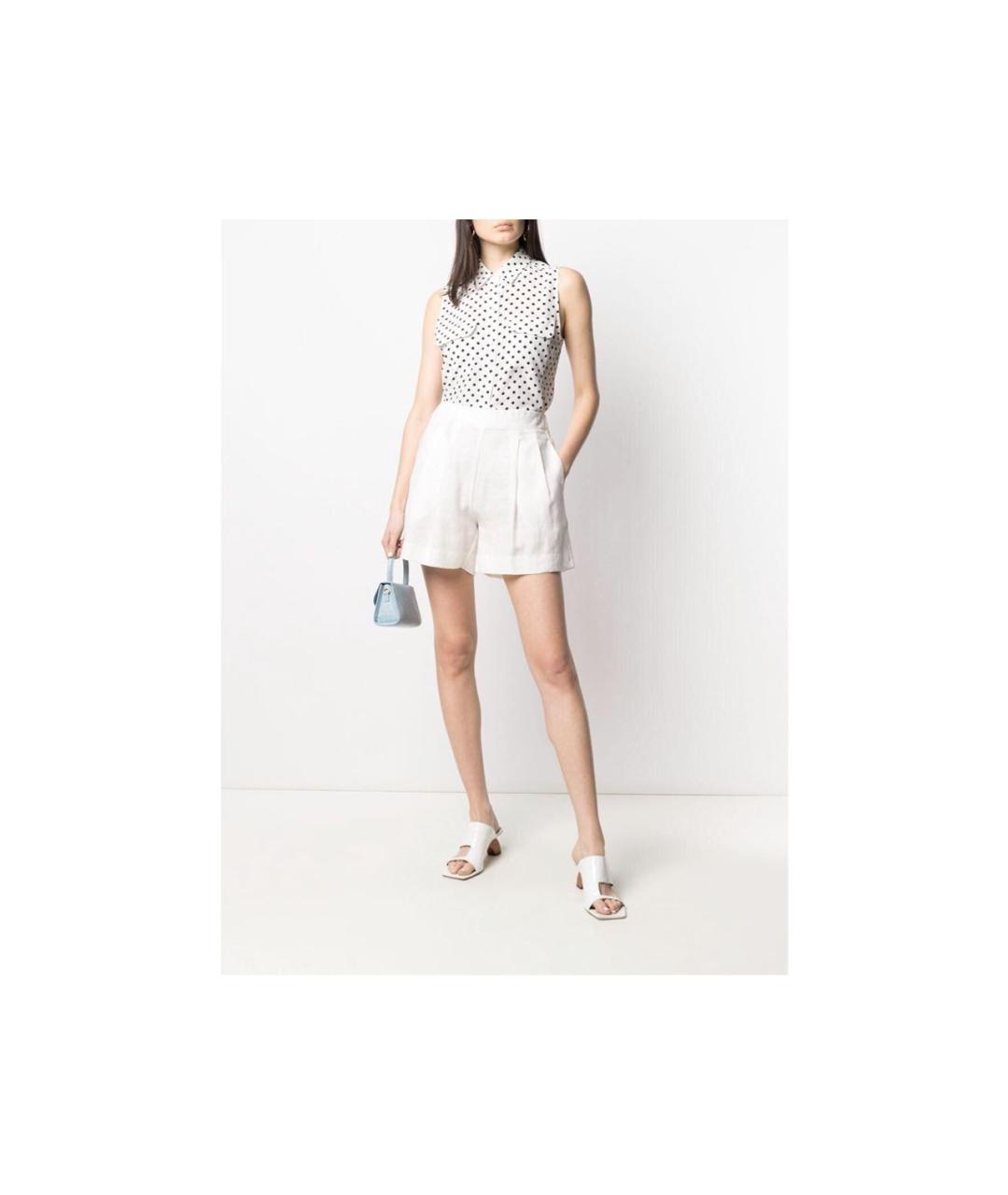 EQUIPMENT Белая шелковая блузы, фото 3