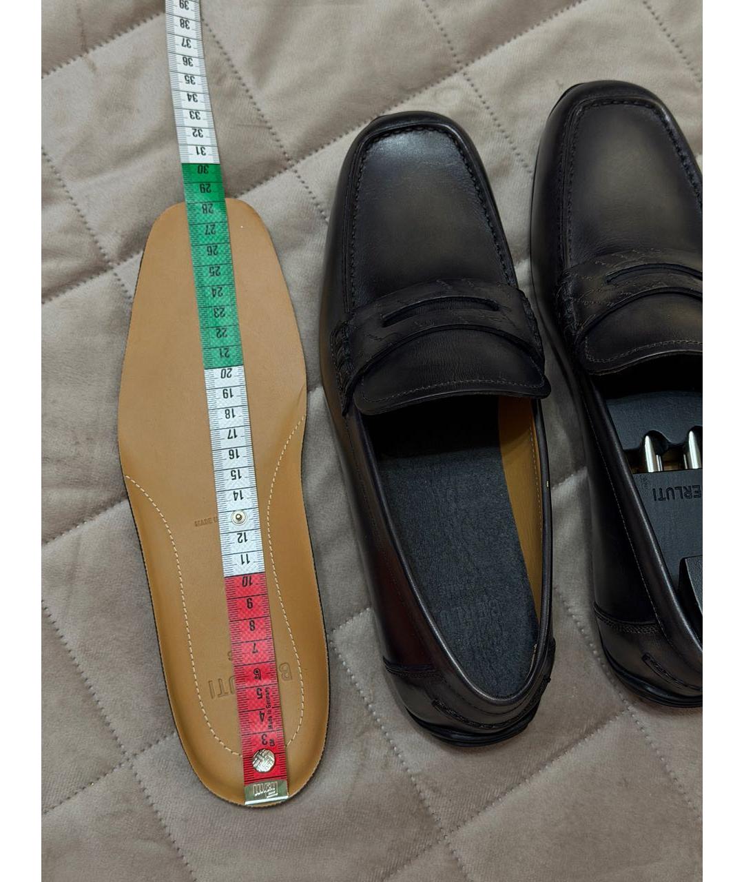 BERLUTI Мульти кожаные мокасины, фото 8