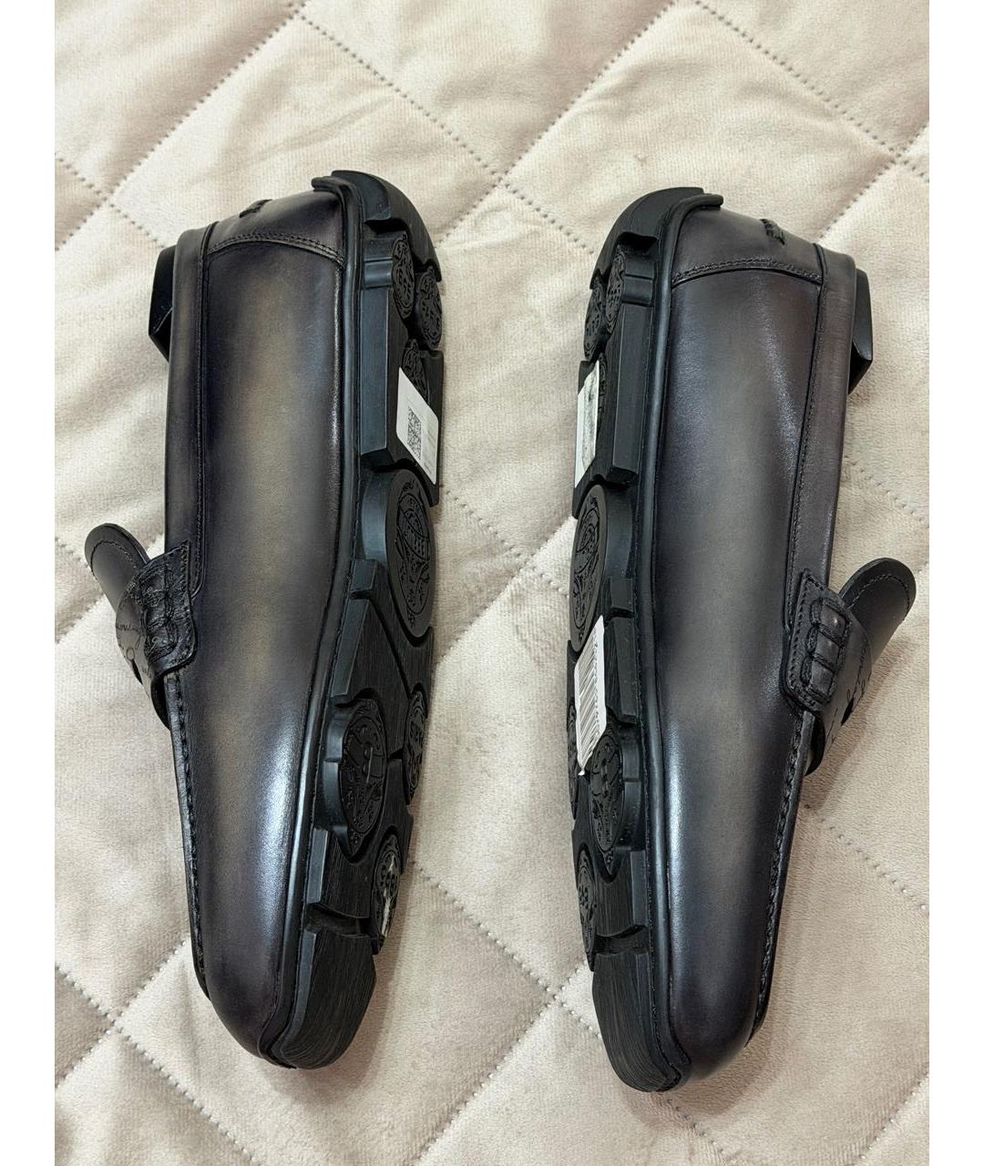 BERLUTI Мульти кожаные мокасины, фото 5
