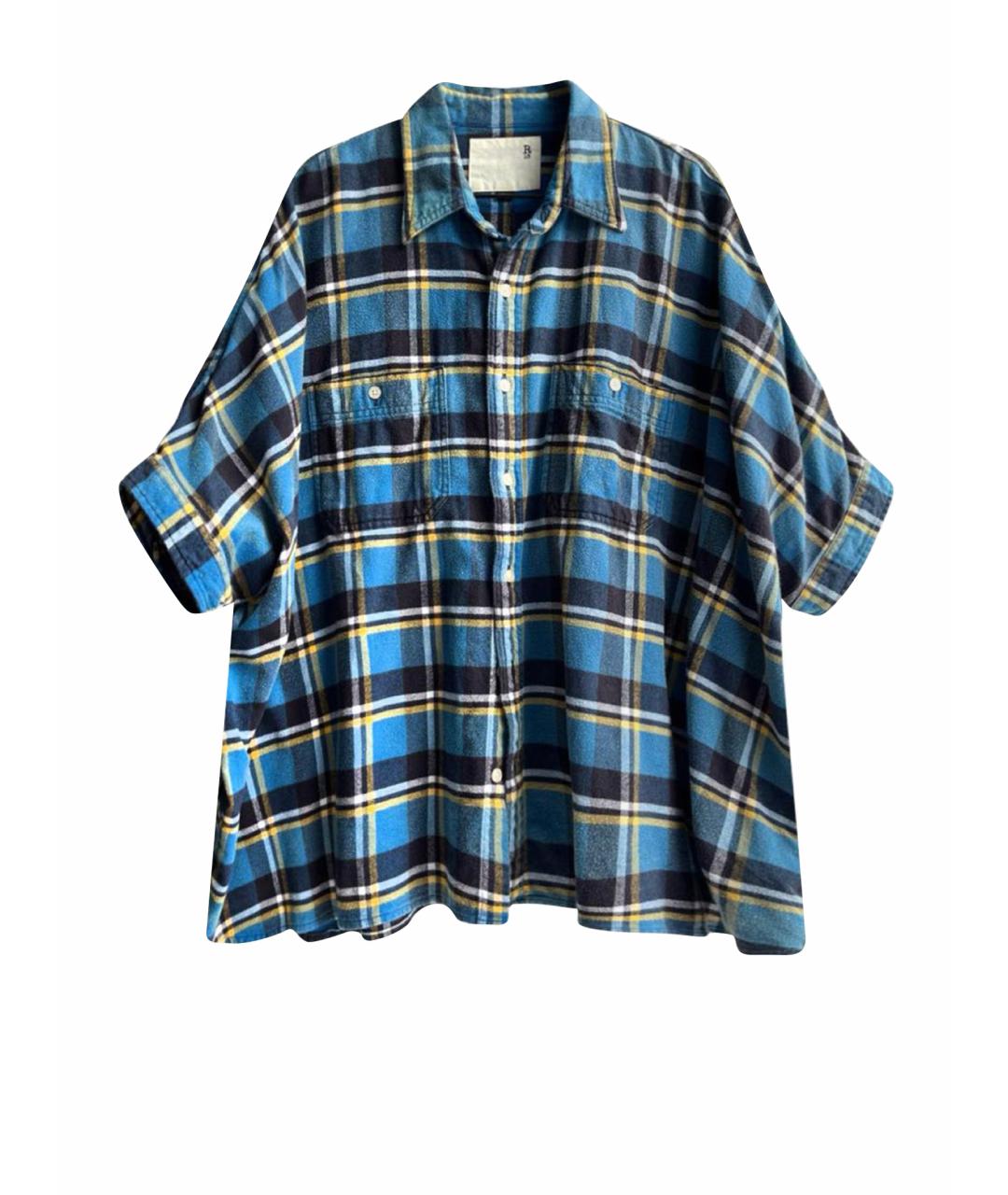 R13 Мульти хлопковая рубашка, фото 1