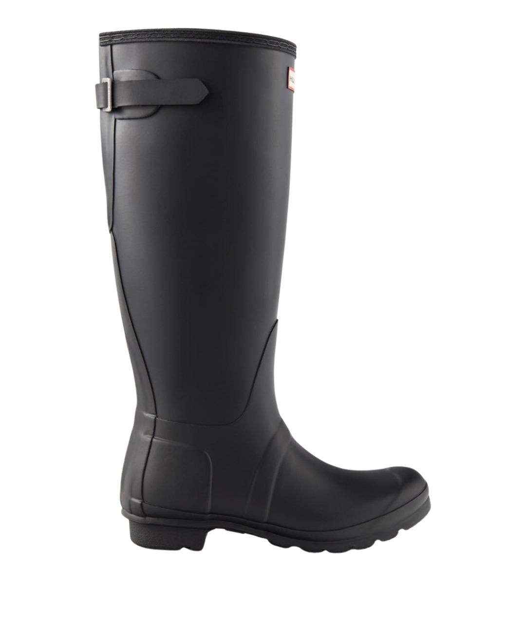 HUNTER Черные резиновые сапоги, фото 1