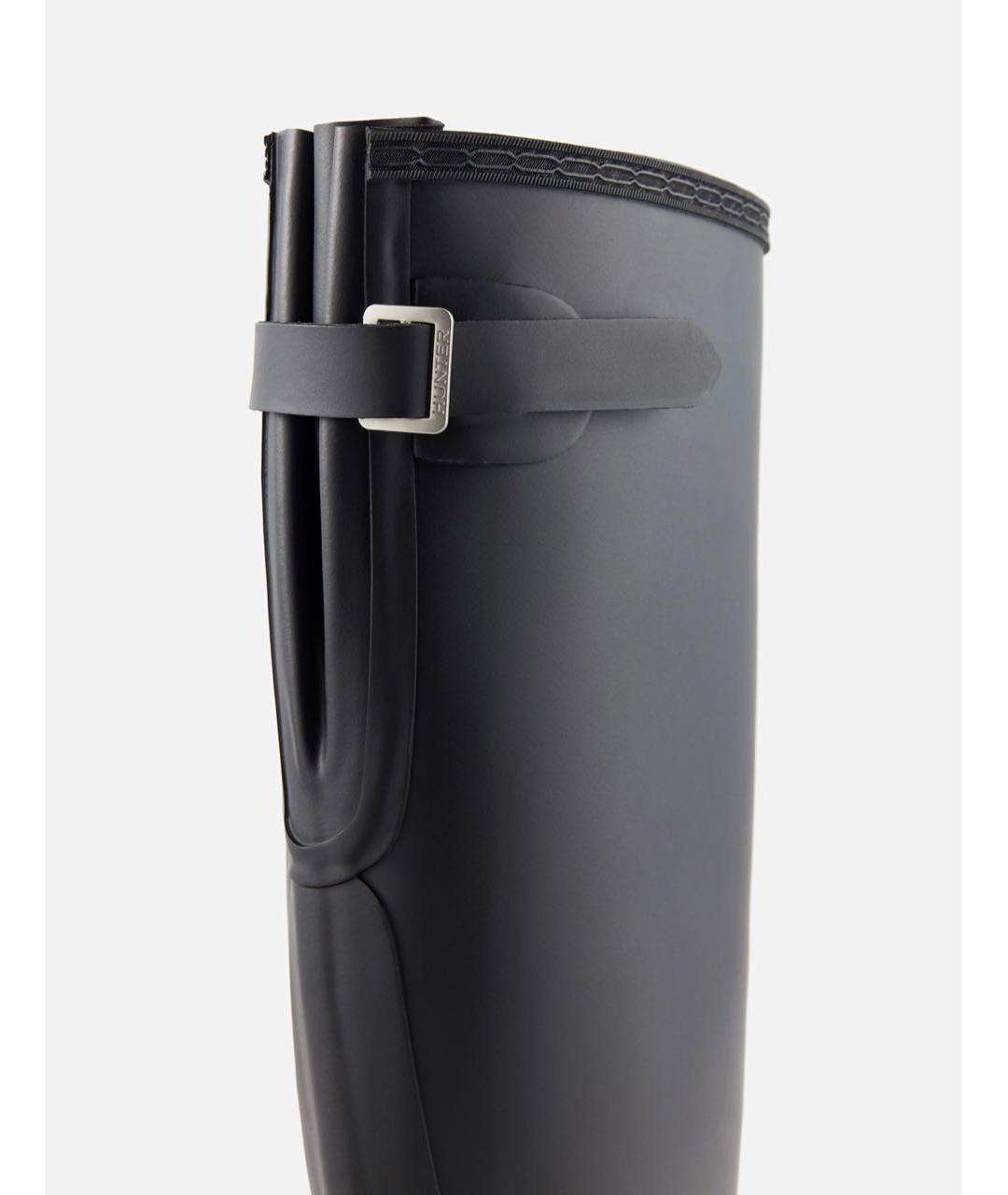 HUNTER Черные резиновые сапоги, фото 3