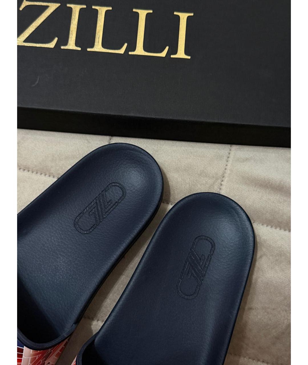 ZILLI Мульти резиновые шлепанцы, фото 5