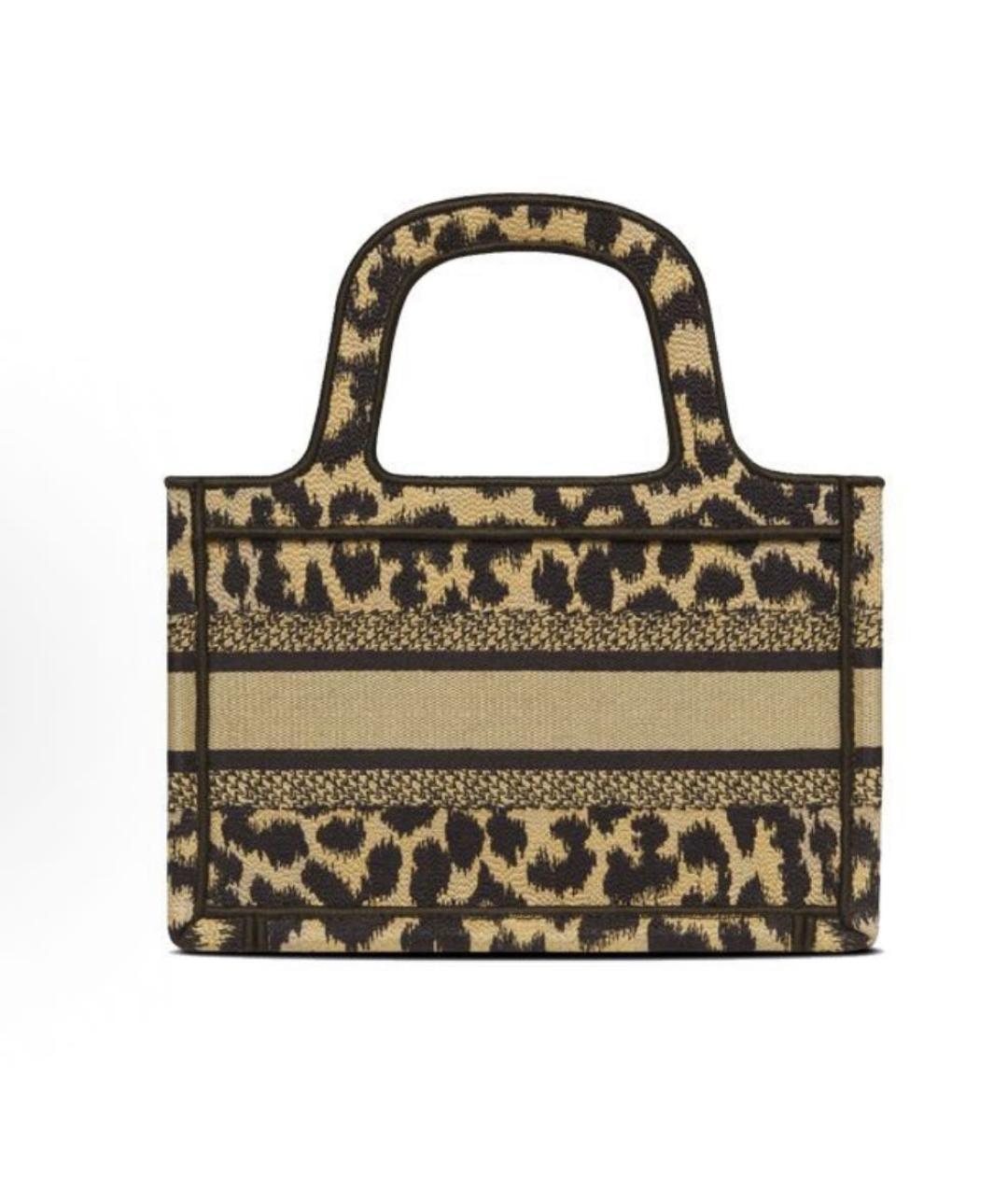 CHRISTIAN DIOR Коричневая сумка тоут, фото 3