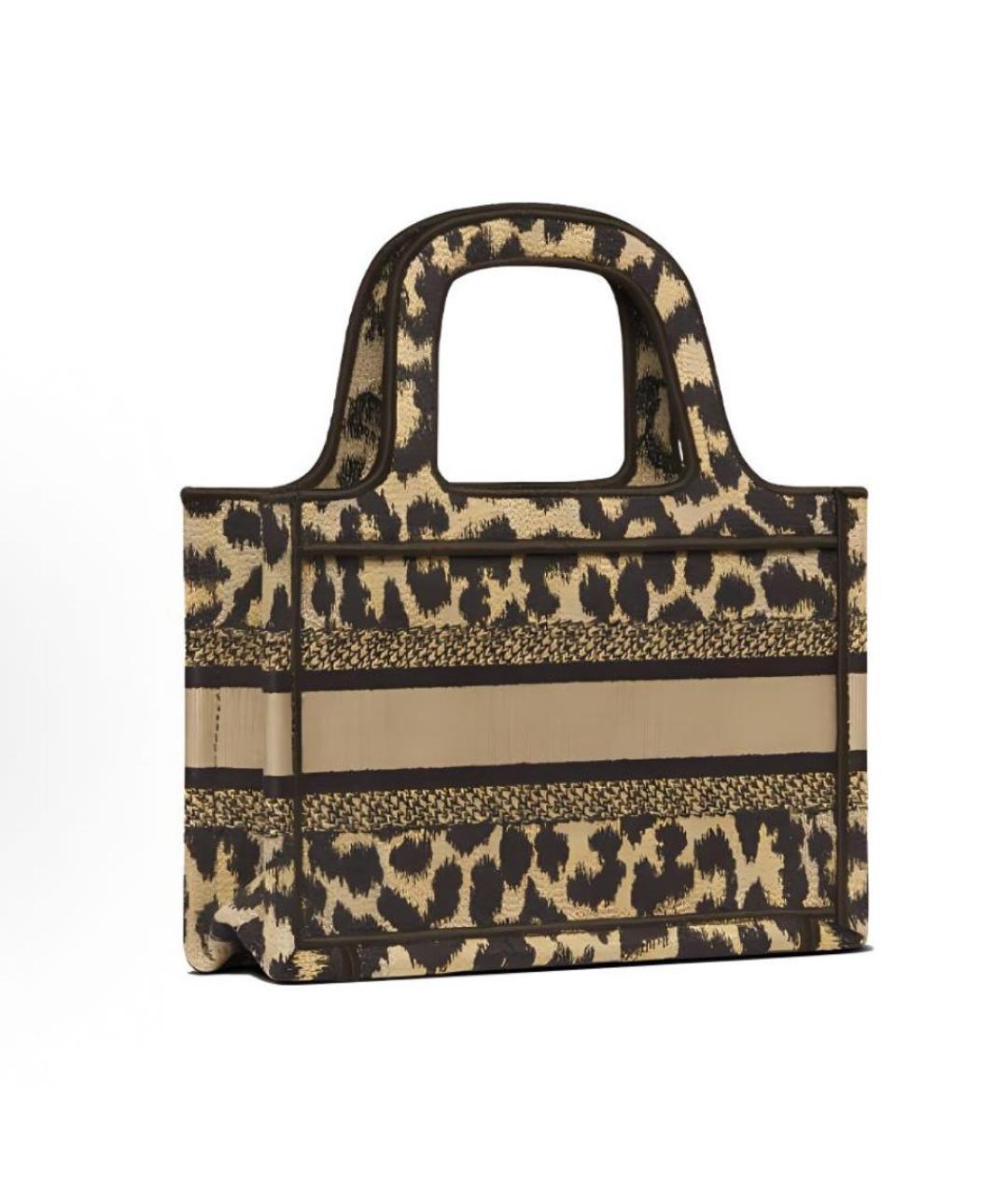 CHRISTIAN DIOR Коричневая сумка тоут, фото 2