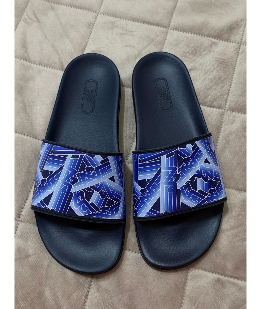 ZILLI Мульти резиновые шлепанцы, фото 2