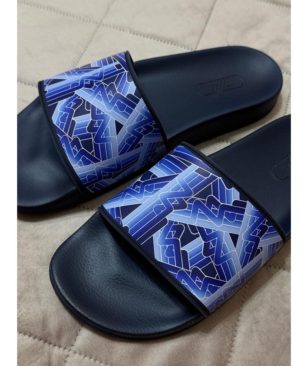 ZILLI Мульти резиновые шлепанцы, фото 3