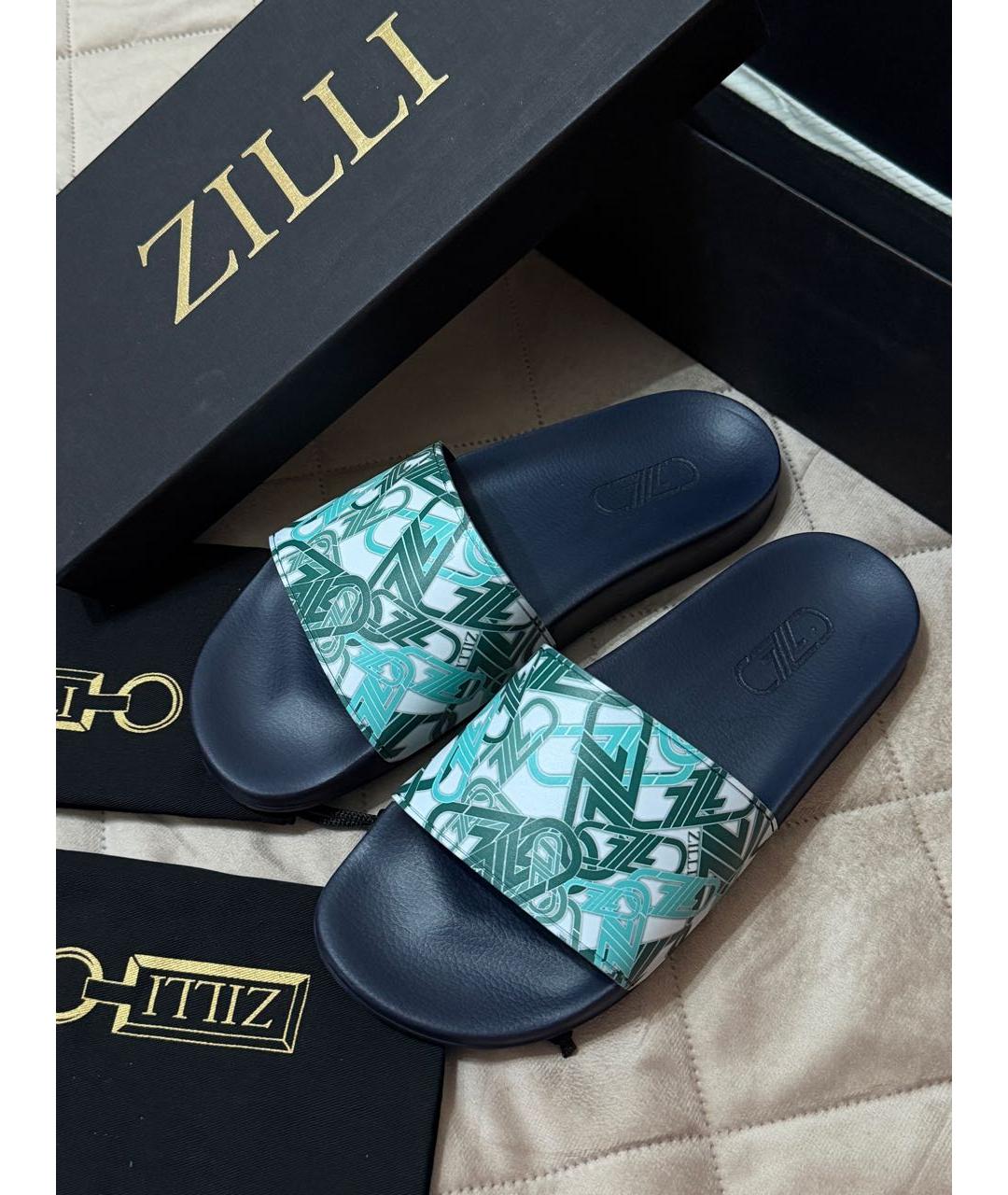 ZILLI Мульти резиновые шлепанцы, фото 2
