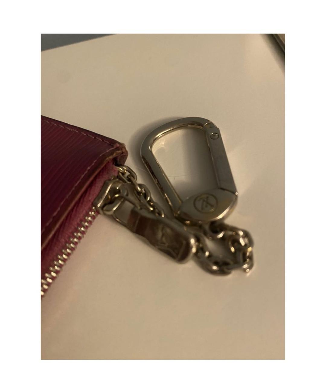 LOUIS VUITTON Розовая ключница, фото 3