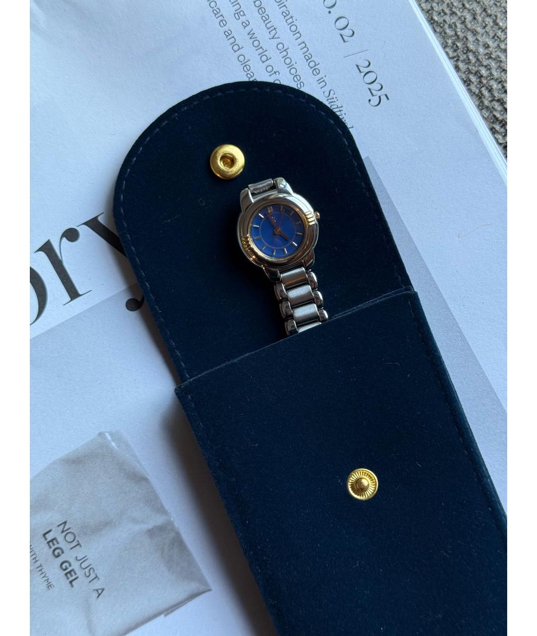 SAINT LAURENT Серебряные стальные часы, фото 4