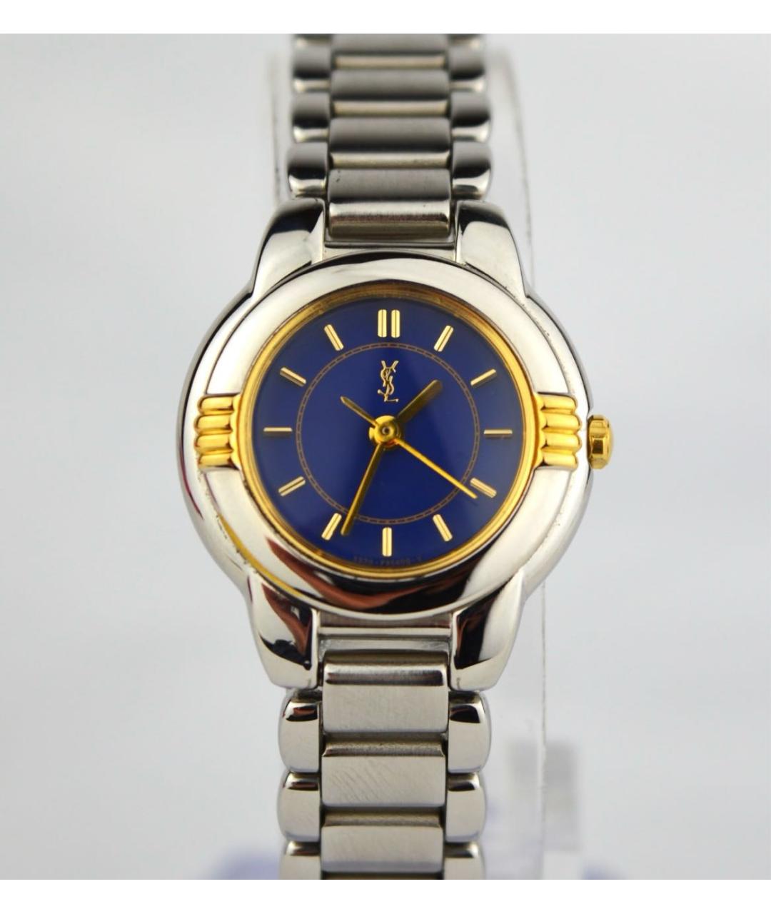 SAINT LAURENT Серебряные стальные часы, фото 9