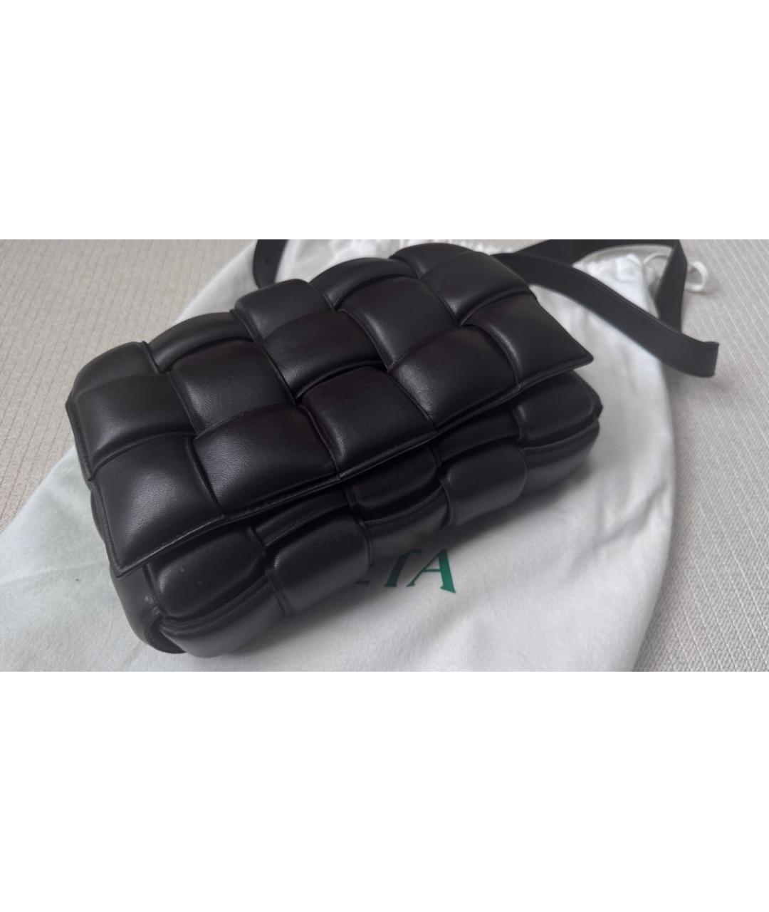 BOTTEGA VENETA Коричневая кожаная сумка через плечо, фото 2