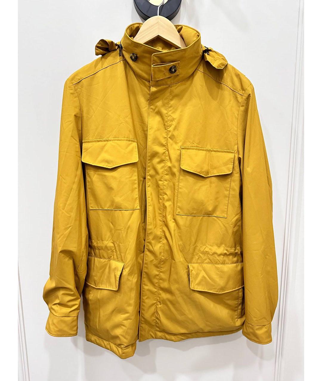 LORO PIANA Горчичная куртка, фото 4
