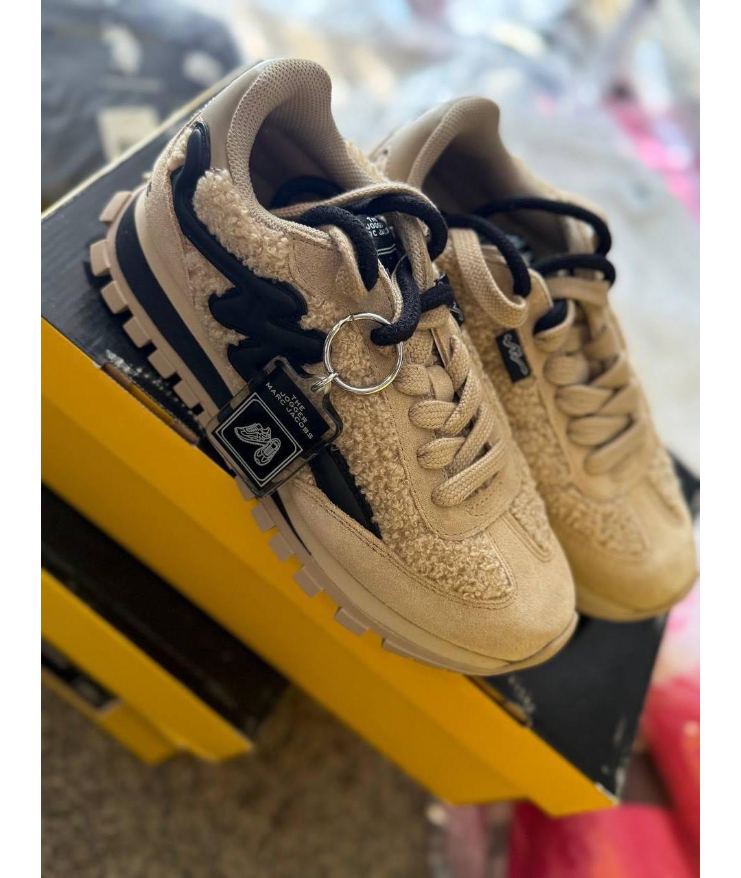 MARC JACOBS Горчичные кроссовки, фото 2