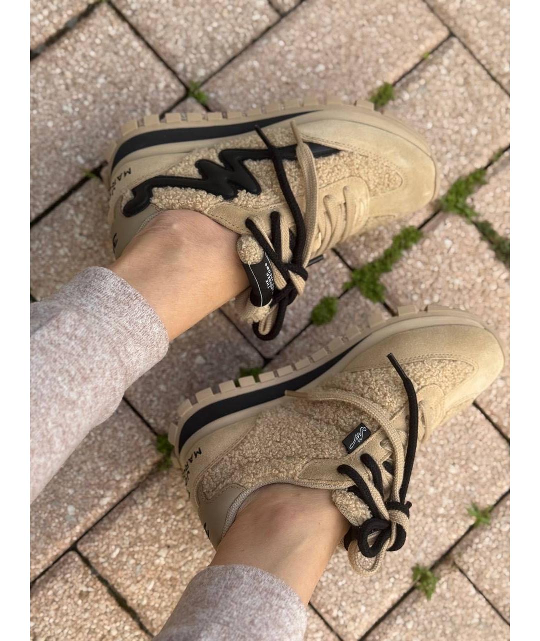 MARC JACOBS Горчичные кроссовки, фото 4