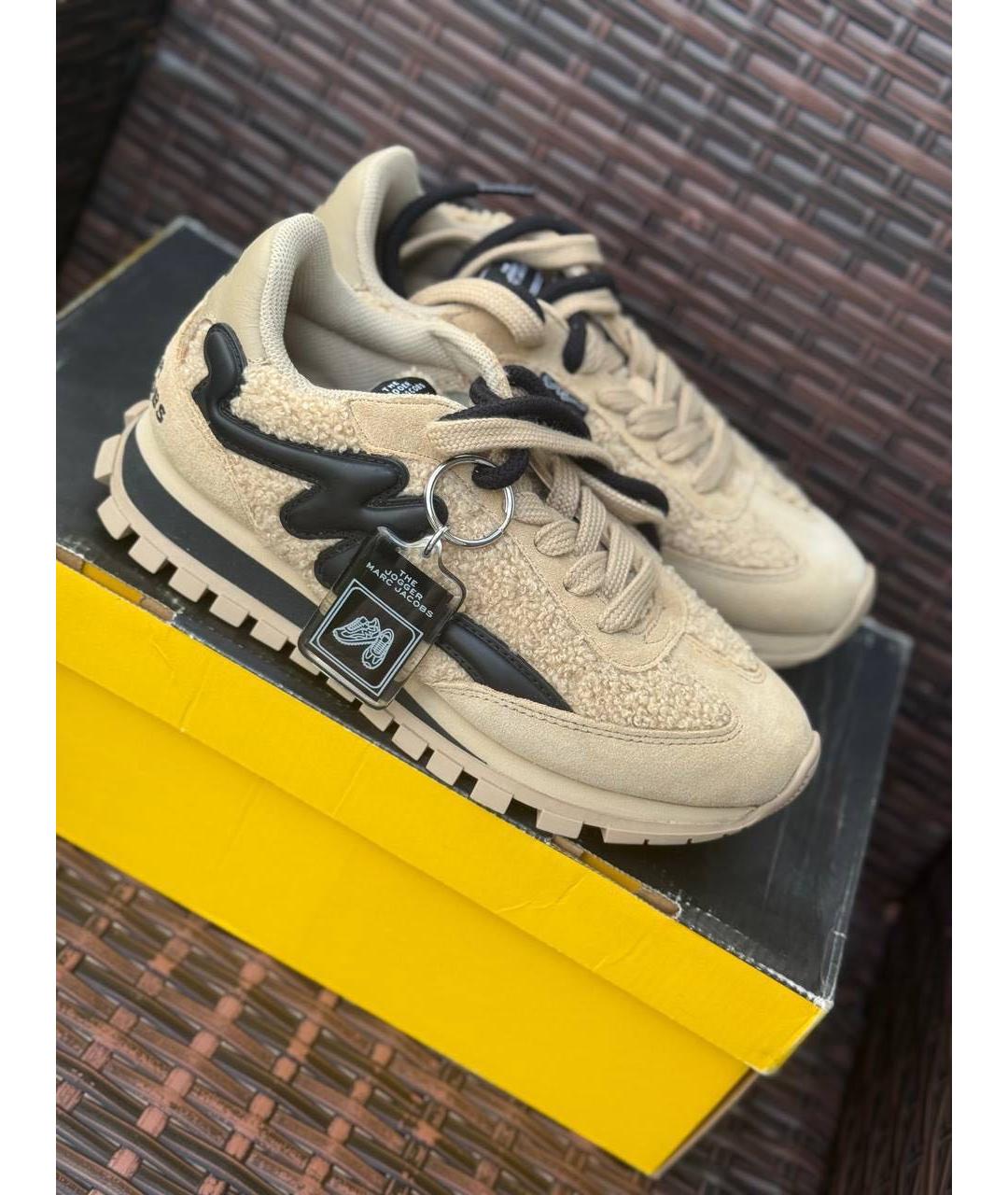 MARC JACOBS Горчичные кроссовки, фото 3