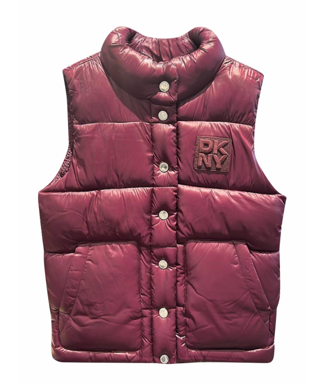 DKNY Бордовый жилет, фото 1