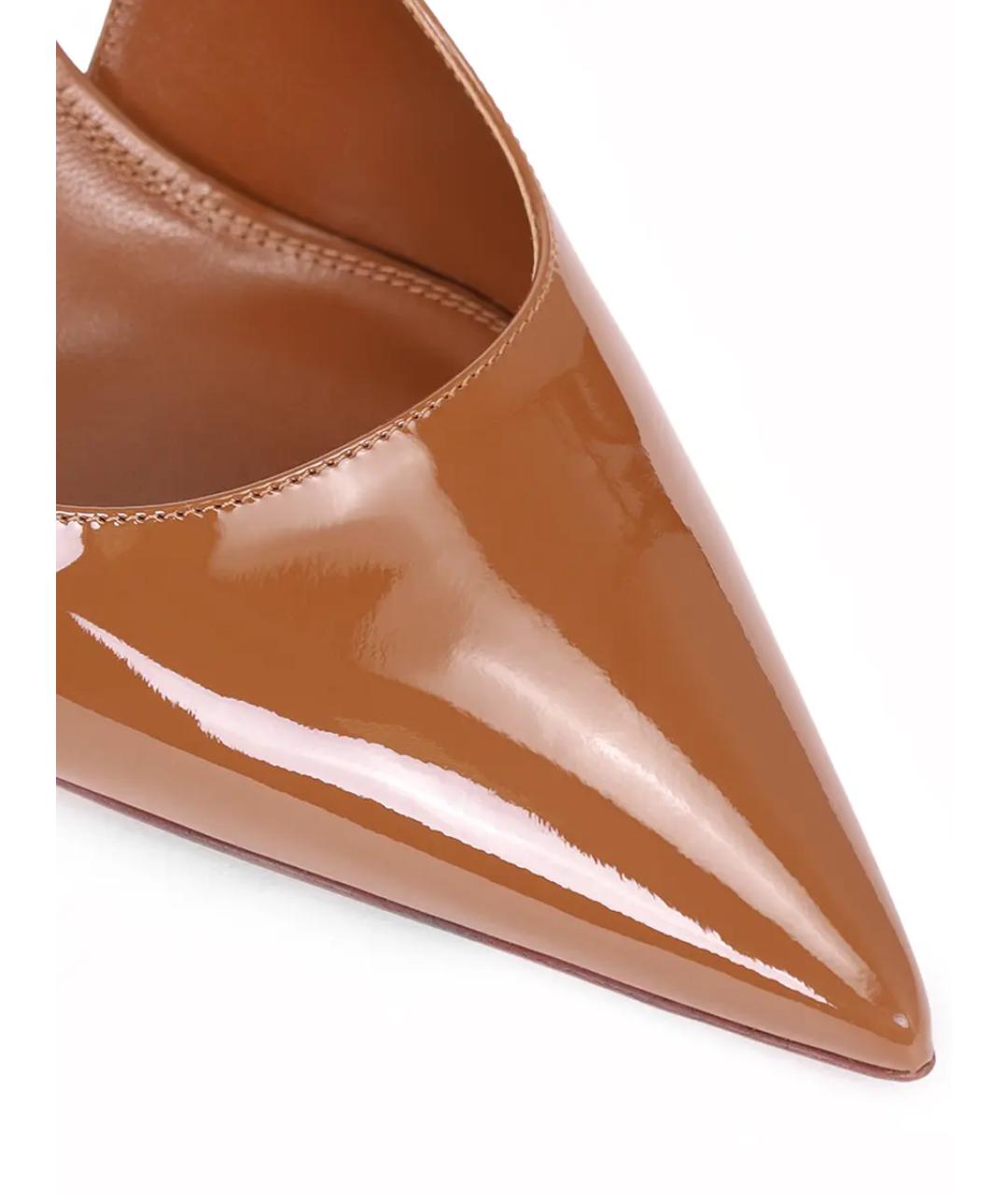 PARIS TEXAS Коричневые туфли, фото 5