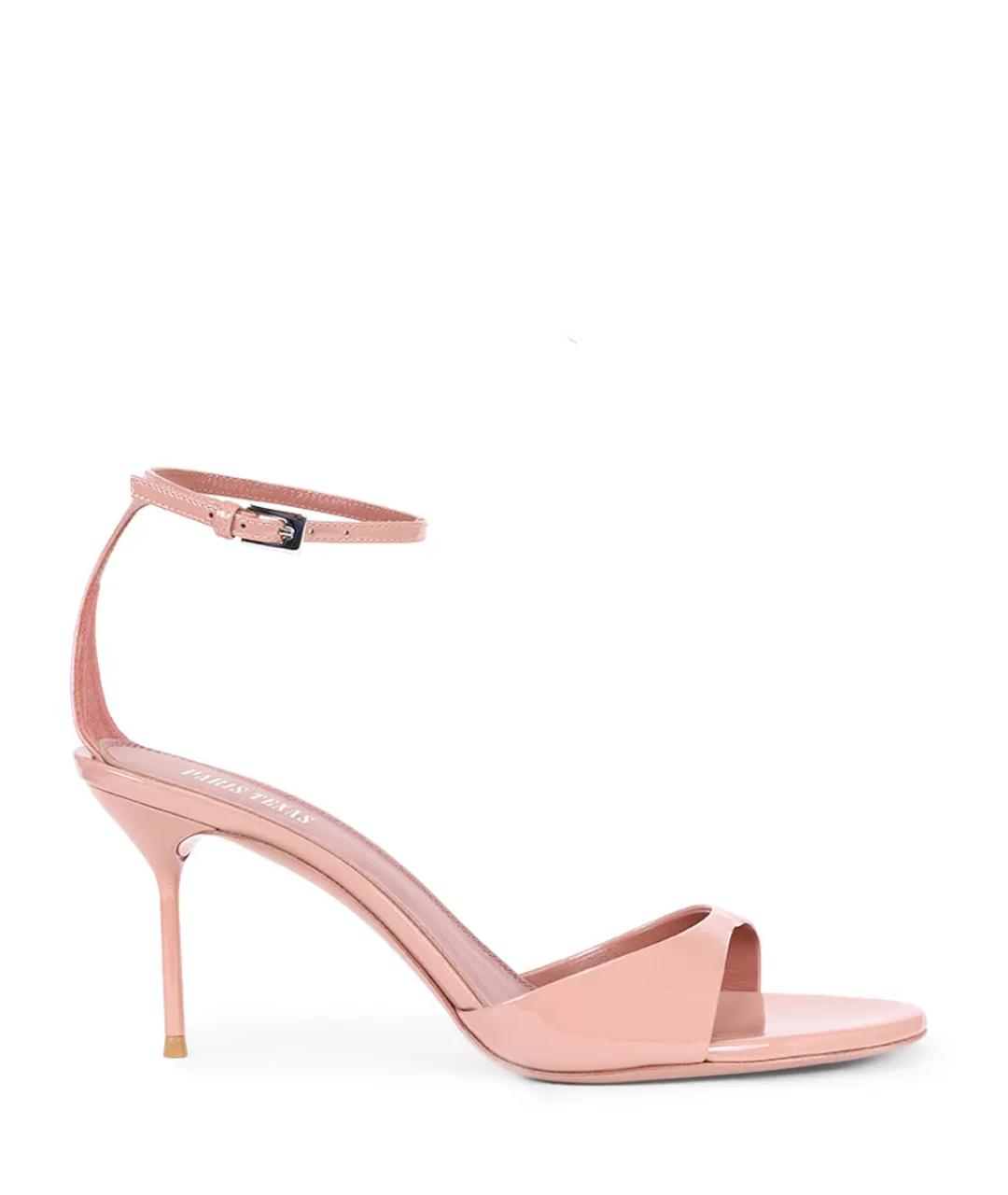 PARIS TEXAS Бежевые босоножки, фото 1