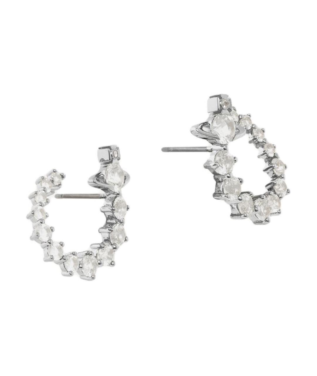 VIVIENNE WESTWOOD Серебряные металлические серьги, фото 2