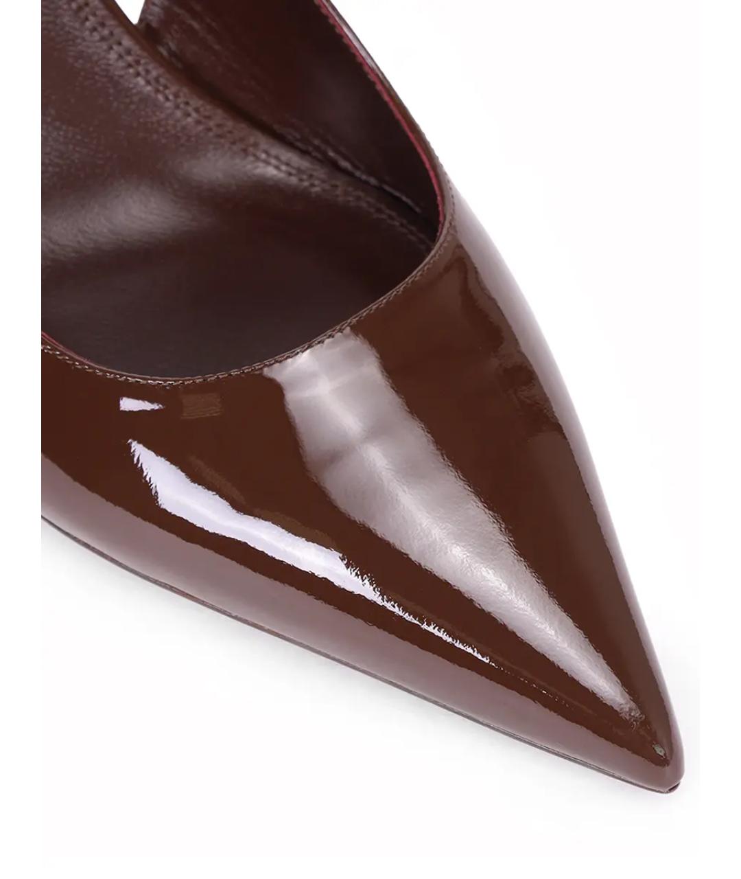 PARIS TEXAS Коричневые туфли, фото 5