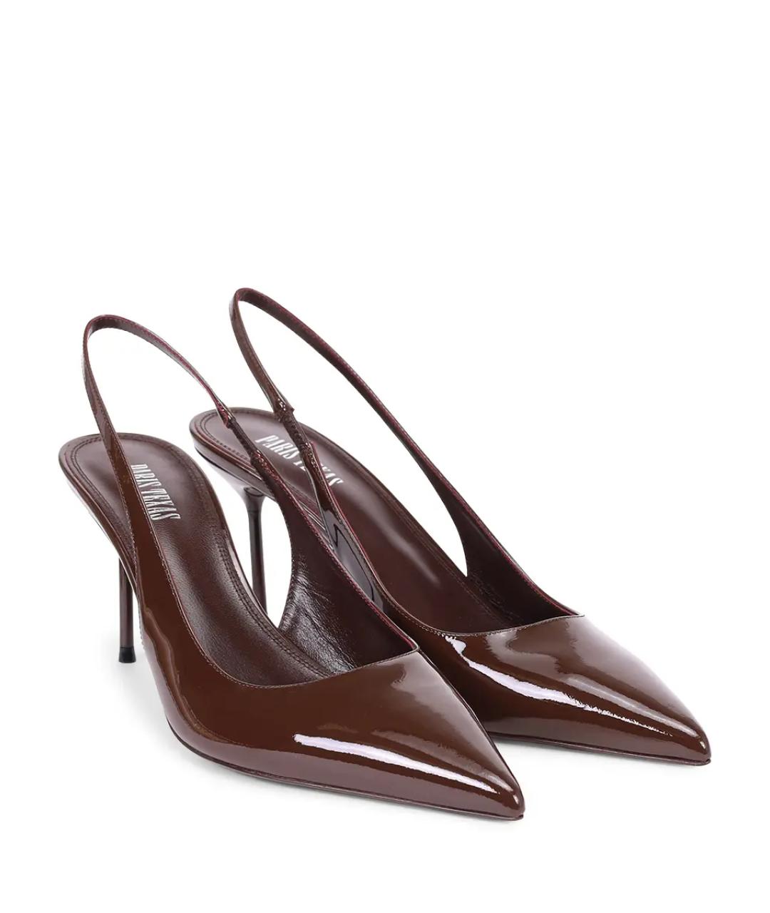 PARIS TEXAS Коричневые туфли, фото 2