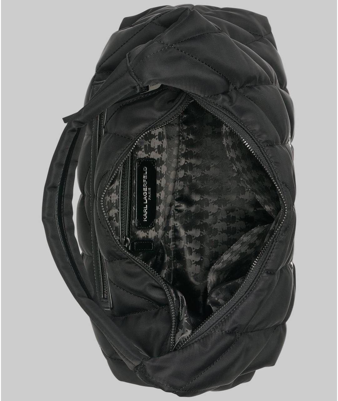 KARL LAGERFELD Черная сумка через плечо, фото 3