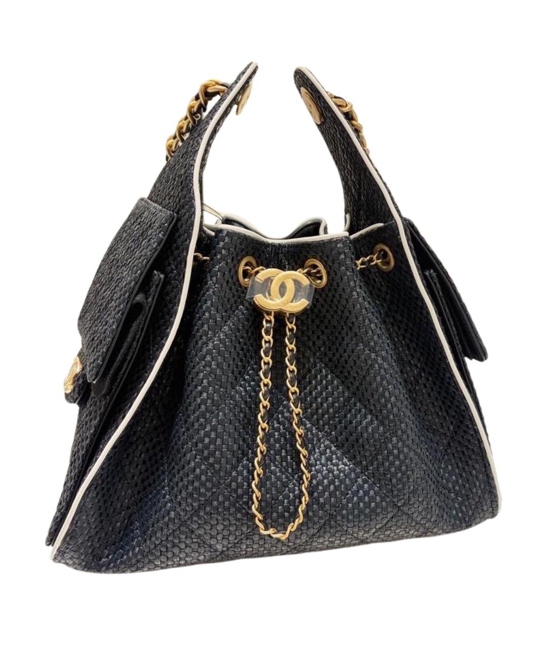 CHANEL Черная сумка через плечо, фото 1