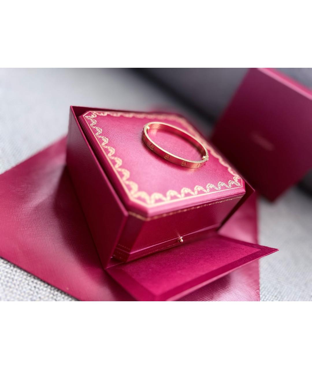 CARTIER Желтый браслет из желтого золота, фото 9