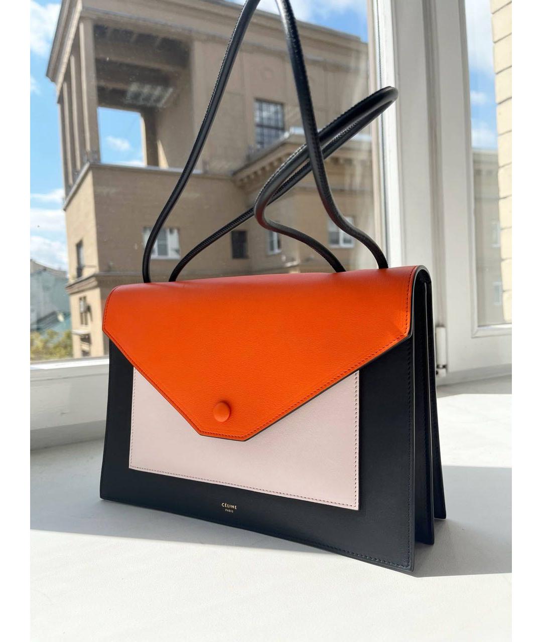 CELINE Мульти кожаная сумка через плечо, фото 7