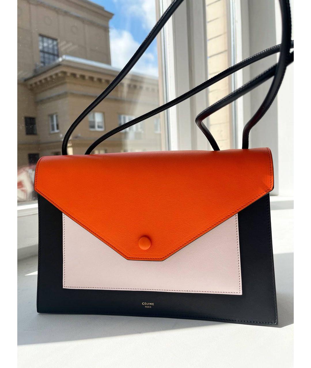 CELINE Мульти кожаная сумка через плечо, фото 8