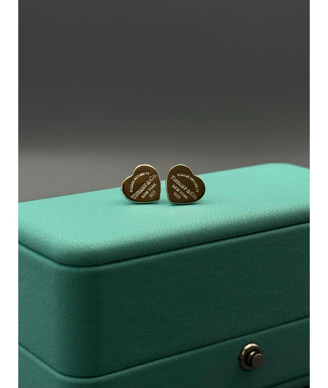 TIFFANY&CO Серебряные серебряные серьги, фото 5