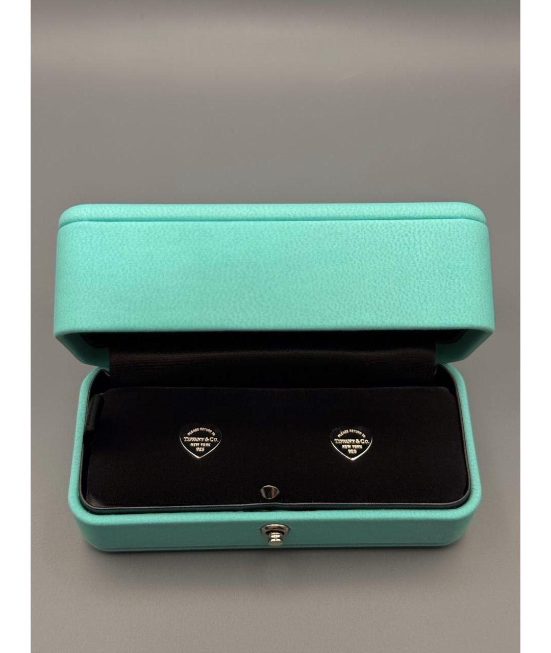 TIFFANY&CO Серебряные серебряные серьги, фото 4