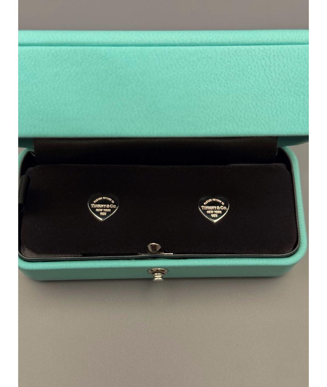 TIFFANY&CO Серебряные серебряные серьги, фото 3