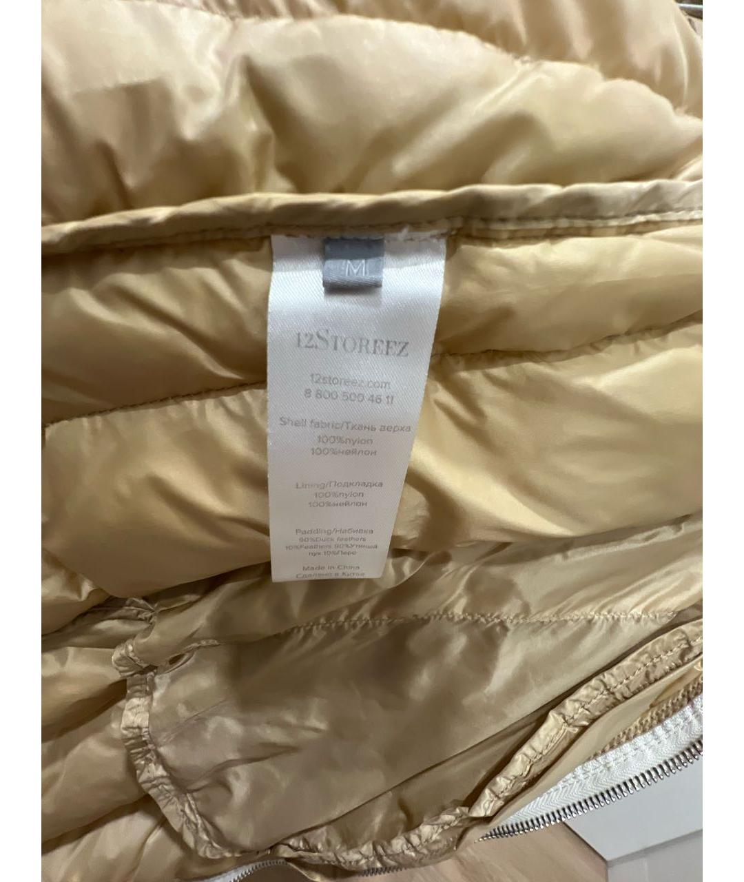 12 STOREEZ Бежевый пуховик, фото 8