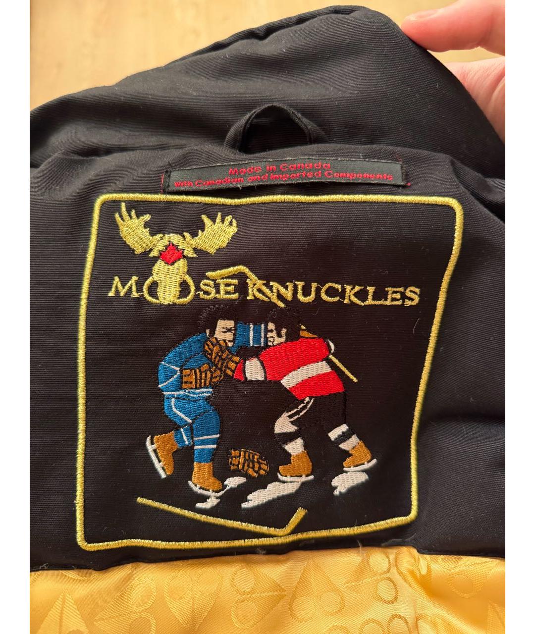 MOOSE KNUCKLES Черный пуховик, фото 3