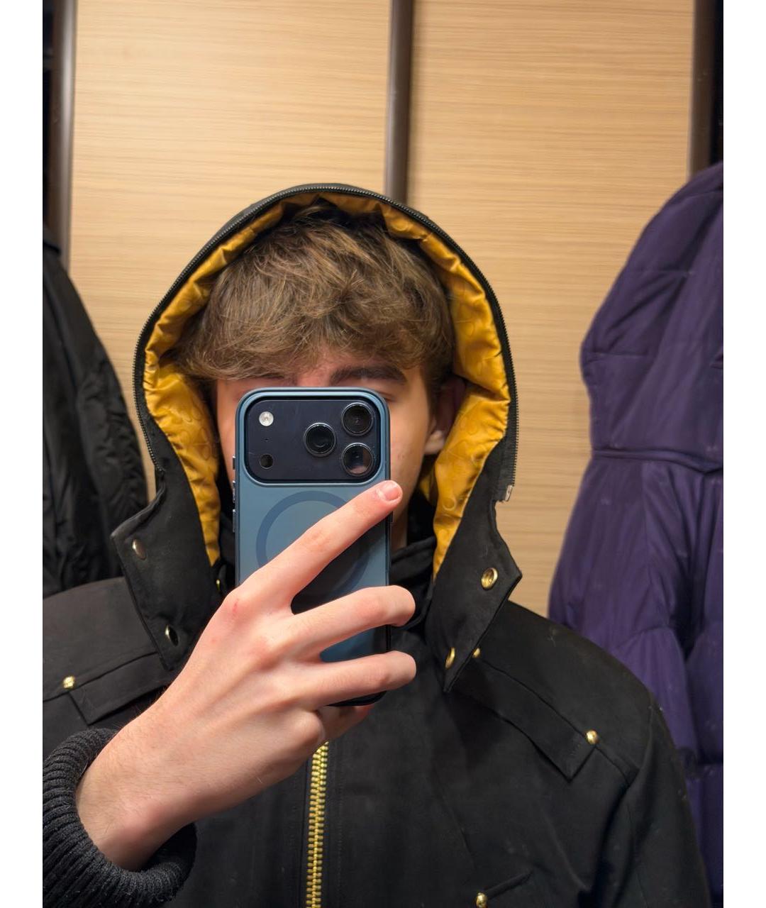 MOOSE KNUCKLES Черный пуховик, фото 7